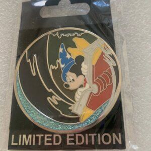 Disney WDI Exclusive Sorcerer Mickey With Waves Pin Limited Edition Of 250